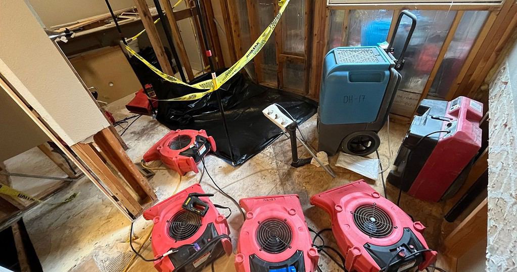 plumbing leak disaster