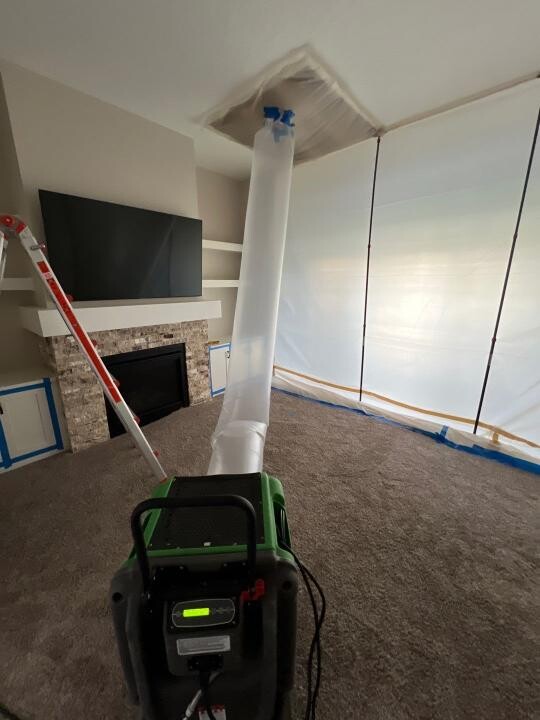 Ceiling Damage from Roof Leaks