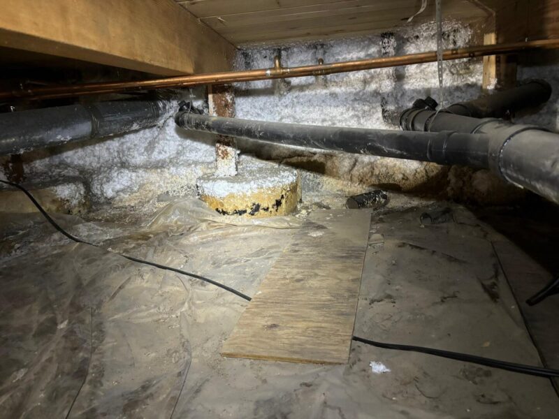 water damage repair from clogged gutters