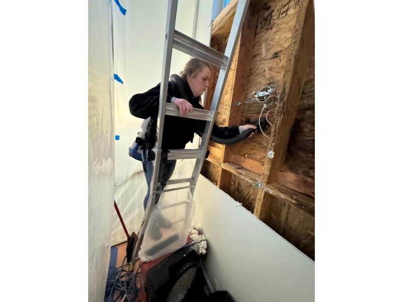 Improper window sealing and water damage