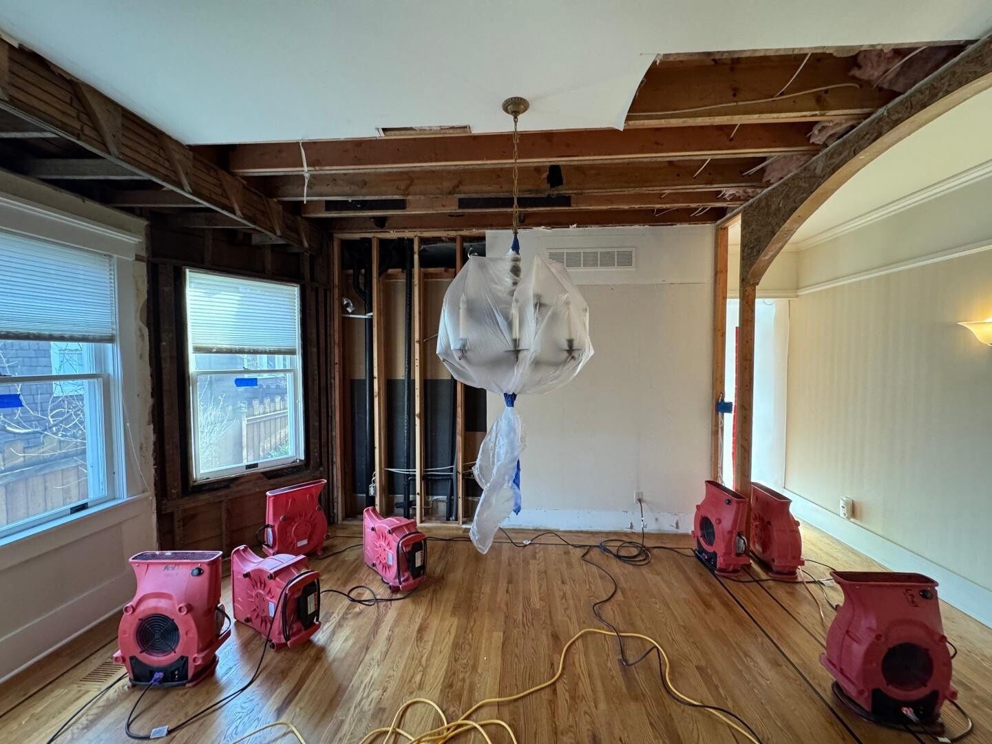 drying historic home