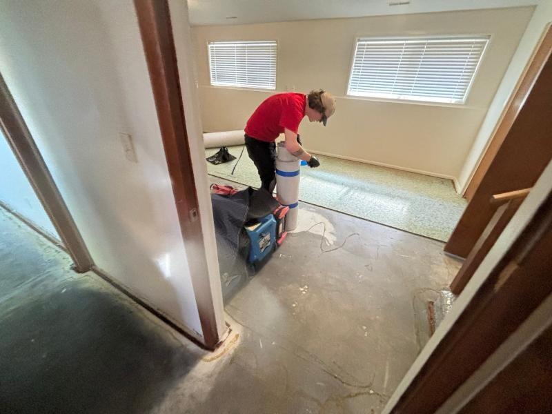 Cleanup after a disaster cleanup