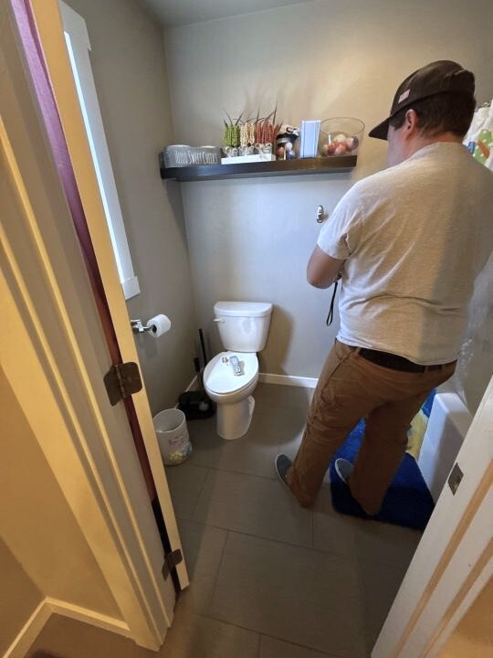 toilet backup hazardous cleanup