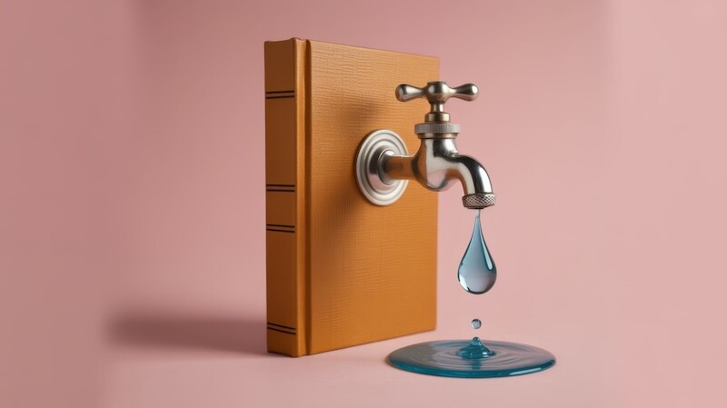 source of a water leak