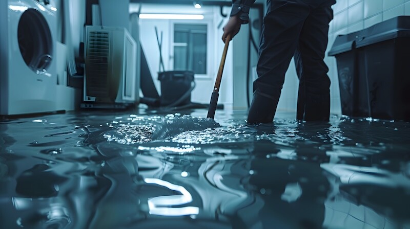 Water Extraction after Free Crawlspace Inspection