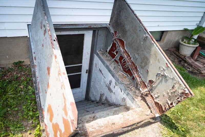 Water Damage in Crawlspace