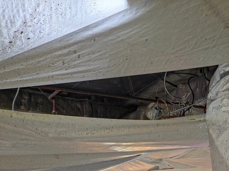 Crawlspace Hidden Water Damage