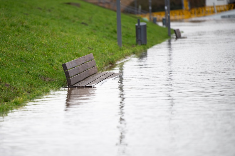 Rainwater rising sump pump