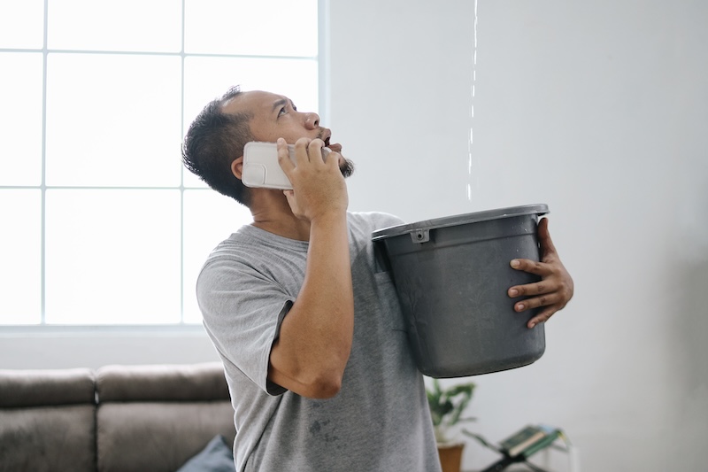 Leaking Ceiling Water Stains